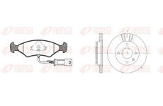 Souprava brzd, kotoučová brzda REMSA 8119.02