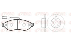 Souprava brzd, koutocova brzda REMSA 81237.00