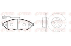 Souprava brzd, koutocova brzda REMSA 81237.01