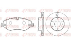 Souprava brzd, koutocova brzda REMSA 81245.02