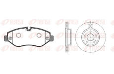 Souprava brzd, koutocova brzda REMSA 81245.01