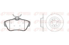 Souprava brzd, koutocova brzda REMSA 81299.00
