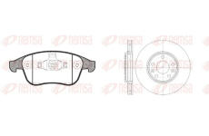Souprava brzd, koutocova brzda REMSA 81350.00