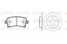 Souprava brzd, koutocova brzda REMSA 81388.00