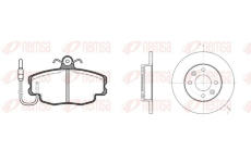 Souprava brzd, kotoučová brzda REMSA 8141.00
