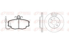 Souprava brzd, kotoučová brzda REMSA 8141.01