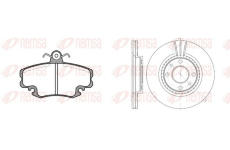 Souprava brzd, kotoučová brzda REMSA 8141.06