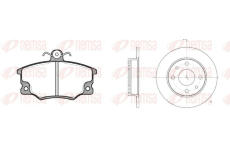 Souprava brzd, kotoučová brzda REMSA 8146.00