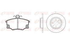 Souprava brzd, kotoučová brzda REMSA 8146.01