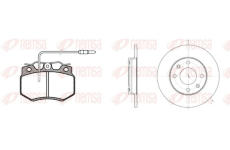 Souprava brzd, kotoučová brzda REMSA 8170.00