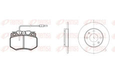 Souprava brzd, kotoučová brzda REMSA 8170.01