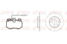Souprava brzd, kotoučová brzda REMSA 8170.04