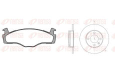 Souprava brzd, kotoučová brzda REMSA 8171.03