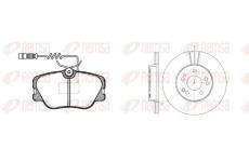 Souprava brzd, kotoučová brzda REMSA 8189.00