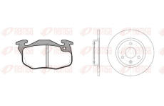 Souprava brzd, koutocova brzda REMSA 8192.05