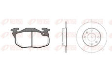 Souprava brzd, kotoučová brzda REMSA 8192.06