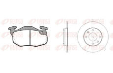 Souprava brzd, kotoučová brzda REMSA 8192.07