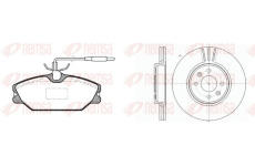 Souprava brzd, kotoučová brzda REMSA 8208.03