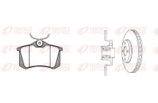 Souprava brzd, koutocova brzda REMSA 8263.20