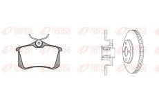 Souprava brzd, koutocova brzda REMSA 8263.24