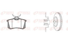 Souprava brzd, koutocova brzda REMSA 8263.28
