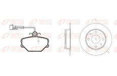 Souprava brzd, kotoučová brzda REMSA 8264.00