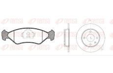 Souprava brzd, kotoučová brzda REMSA 8285.00