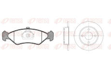 Souprava brzd, kotoučová brzda REMSA 8285.01