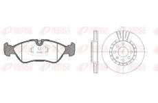 Souprava brzd, kotoučová brzda REMSA 8286.00