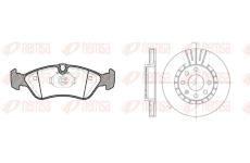 Souprava brzd, kotoučová brzda REMSA 8286.01