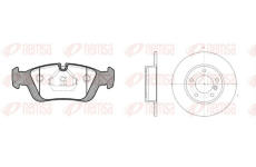 Souprava brzd, kotoučová brzda REMSA 8384.00