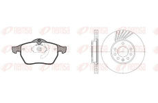 Souprava brzd, koutocova brzda REMSA 8390.02