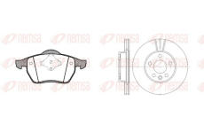 Souprava brzd, kotoučová brzda REMSA 8390.04