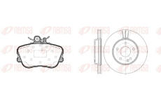 Souprava brzd, kotoučová brzda REMSA 8445.02