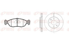 Souprava brzd, kotoučová brzda REMSA 8461.02
