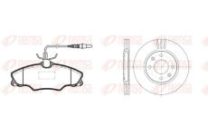 Souprava brzd, kotoučová brzda REMSA 8603.00