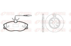 Souprava brzd, kotoučová brzda REMSA 8604.00