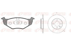 Souprava brzd, kotoučová brzda REMSA 8609.00