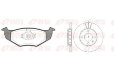 Souprava brzd, kotoučová brzda REMSA 8609.01