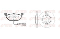 Souprava brzd, kotoučová brzda REMSA 8633.01