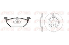 Souprava brzd, kotoučová brzda REMSA 8633.04