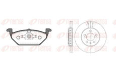 Souprava brzd, koutocova brzda REMSA 8633.07