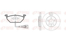 Souprava brzd, koutocova brzda REMSA 8633.10