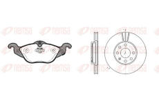 Souprava brzd, koutocova brzda REMSA 8684.00