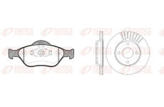 Souprava brzd, kotoučová brzda REMSA 8766.00