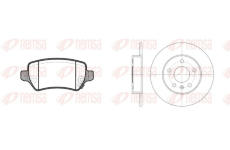 Souprava brzd, koutocova brzda REMSA 8957.00