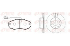Souprava brzd, koutocova brzda REMSA 8960.00