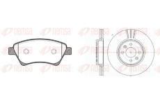 Souprava brzd, koutocova brzda REMSA 8976.02