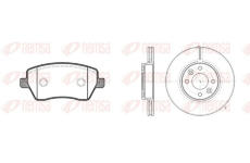 Souprava brzd, koutocova brzda REMSA 8987.00