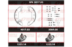 Souprava brzd, bubnová brzda REMSA SPK 3017.05